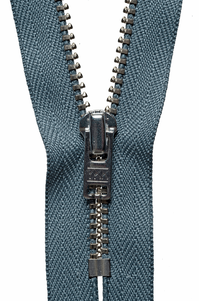 Metal Trouser Zip - Dark Grey 578 (Red tag)